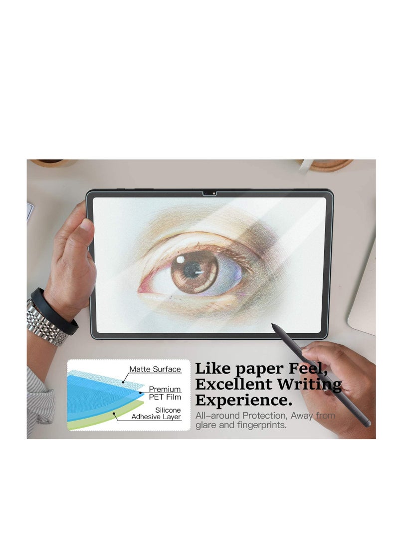 2Packs Paperfeel Screen Protector for Samsung Galaxy Tab A11 Plus 2025/S11/S11 Lite 2025/S10 FE 2025/S10 2024/Tab S9 2023/Tab S8 2022 / Tab S7 2020 (11 inch),matte feel for Writing  Drawing Like on Paper with S pen - Image 5